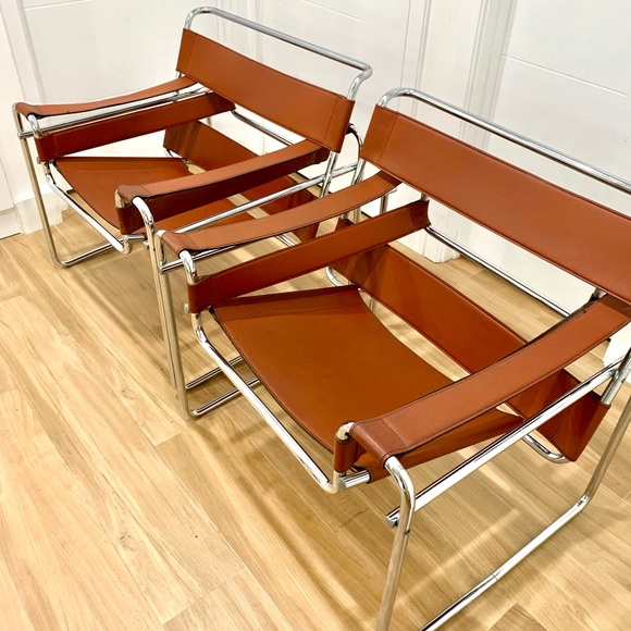 2 Waissily chairs by Marcel Breuer for Knoll - Picture 5 of 5